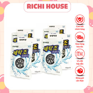 Bột Tẩy Lồng Máy Giặt Bnd - Hàn Quốc - Hàng Chính Hãng - 1 Gói 150gr Dùng 1 Lần