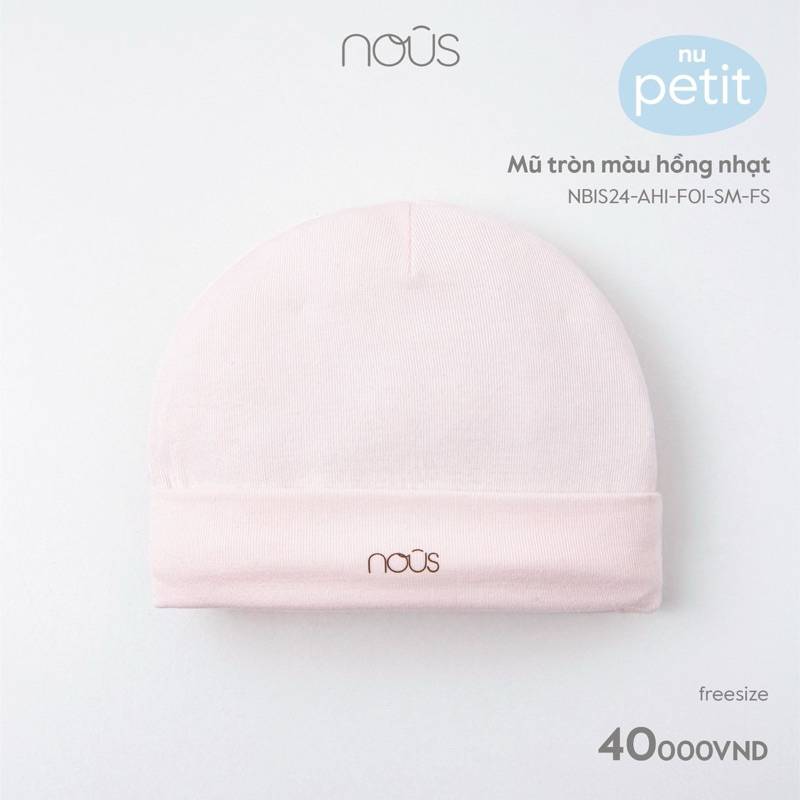 Phụ kiện Nous: Set Bao Tay Chân, mũ cho trẻ sơ sinh