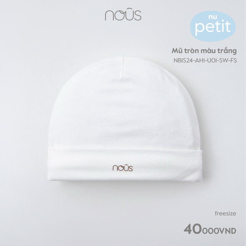 Phụ kiện Nous: Set Bao Tay Chân, mũ cho trẻ sơ sinh