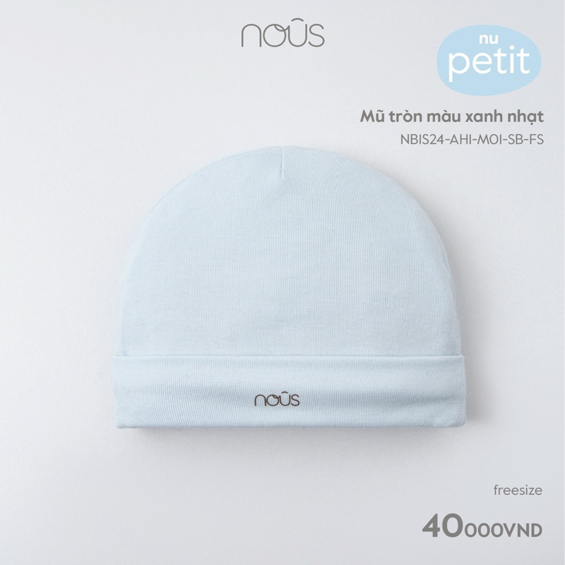 Phụ kiện Nous: Set Bao Tay Chân, mũ cho trẻ sơ sinh