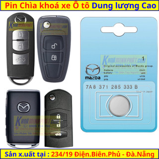 Pin chìa khoá xe Mazda 3, BT50, CX5, CX8, CX30 Mazda2, Mazda6 CR2032 CR2025 CR1616 CR1620 Remote Smartkey