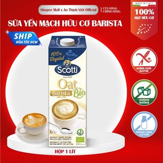 Sữa Yến Mạch Tự Nhiên Hữu Cơ Riso Scotti - Bio Original Oat Drink - 1L