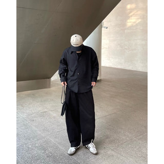 Quần ống rộng - kaki wide leg - hidden esstial