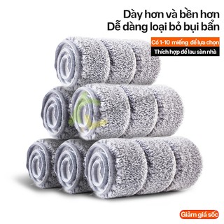 Bông lau nhà thay thế bông lau AIGE, miếng lau nhà thay thế cho cây lau nhà tự vắt,bông lau thay thế