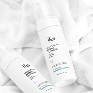 Sữa Rửa Mặt Tạo Bọt Da Mụn Complex AC Bubble Cleanser ISOV 150ml