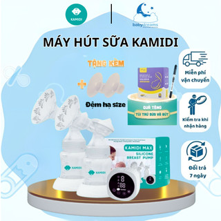 Máy hút sữa Kamidi Plus điện đôi 9 cấp độ hút kèm massage hút không đa - BabyDreams