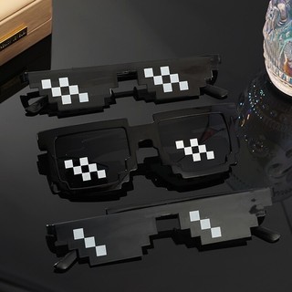 Kính Thug Life 6 Chấm dân chơi,mắt kính Pixelated Thug Life phong cách Mosaic dành cho nam và nữ đẹp giá rẻ 304