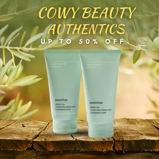 Sữa Rửa Mặt Trà Xanh Innisfree Green Tea Foam Cleanser 150ml Hàn Quốc Giúp Làm Sạch, Kiểm Soát Nhờn Hiệu Quả