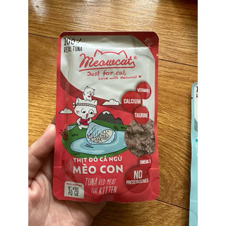 Pate thạch Meowcat cho mèo - 70g