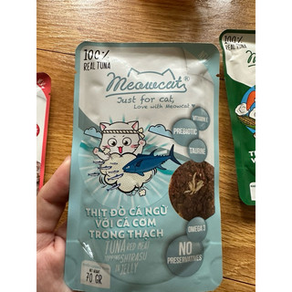 Pate thạch Meowcat cho mèo - 70g
