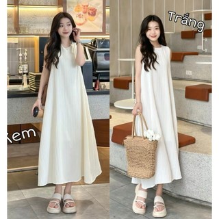 Váy sát nách chất đũi gân mềm mát - Retrostyle - Vaydui0125_P8K2