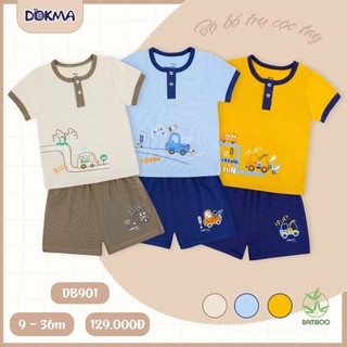Dokma - bộ cộc tay bổ trụ sợi tre mềm mát db901