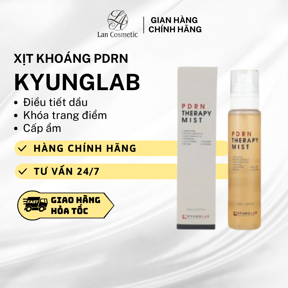 XỊT KHOÁNG - XỊT TONER KYUNGLAB (PDRN MIST) - MẪU MỚI