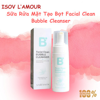 Sữa rửa mặt tạo bọt facial clean bubble cleanser isov 150ml