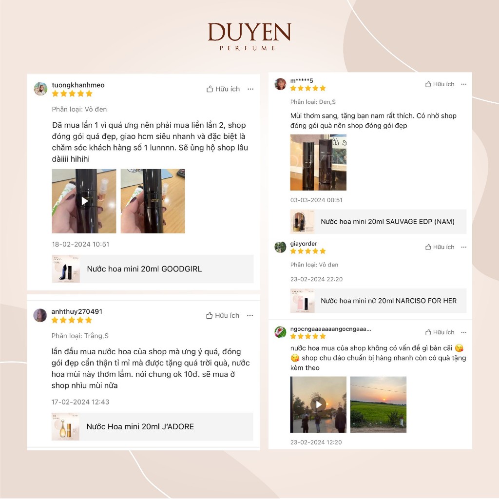 Nước Hoa Nữ Mon Paris Sang Trọng Quyến Rũ Thanh Lịch Duyenperfume