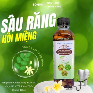 Nước Súc Miệng Thảo Dược 100%. Hết Sâu Răng, Sún Răng, Hôi Miệng, Nhiệt Miệng, Viêm Lợi, Tụt Lợi