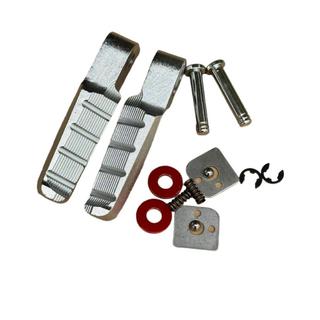 Gác chân nhôm take lắp đặt nhiều dòng xe tặng kèm long đền đỏ và cốt