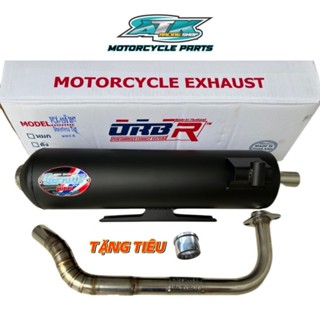 Full sét Pô Pô ORBR Thái lan kèm tiêu xe Vario ,Click,Pcx và AIR BLADE kèm sét cổ inox 304