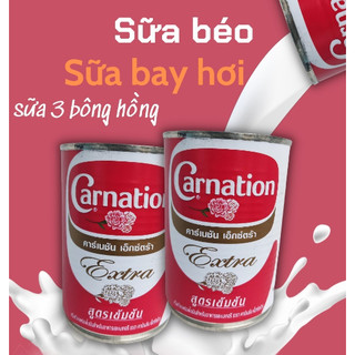 Sữa Béo Carnation ( Sữa Ba Bông ) Thái Lan 385gr