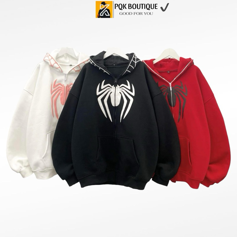 Áo Hoodie Nỉ Unisex Form Rộng SPIDERMAN001 Nhiều Màu - Pqk Boutique | BigBuy360 - bigbuy360.vn