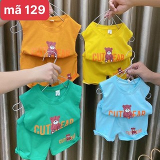 Bộ đồ hoa qủa thời trang cao cấp cho bé trai, bé gái từ 7-19kg - quần áo trẻ em