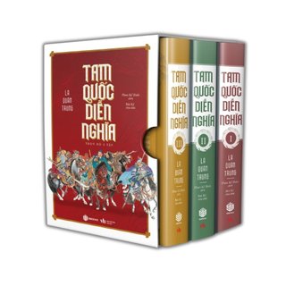 Sách - combo 3 cuốn tam quốc diễn nghĩa
