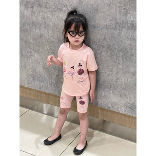Bộ áo quần 3 công chúa hồng bé
