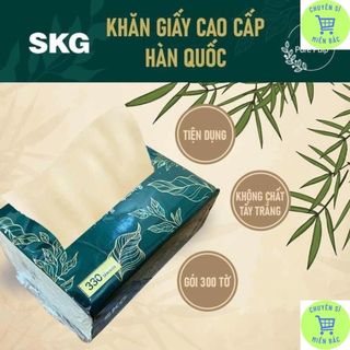 Giấy ăn cao cấp SKG 1 gói - Giấy ăn gấu trúc hàn quốc 1 gói