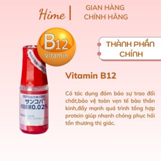 Nhỏ mắt cận thị Sancoba Nhật Bản dung tích 5ml