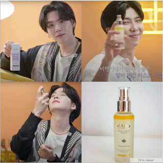 Serum dạng xịt dưỡng da căng bóng xịt khoáng d'alba - 100ml