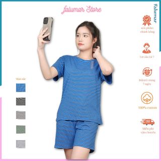Sét Bộ  Nữ Falumar, set đồ bộ 4 màu ảnh thật hít hót xinh xắn chị em không thể bỏ qua