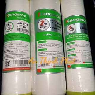Bộ Lõi lọc thô 123 cho máy lọc nước Kangaroo