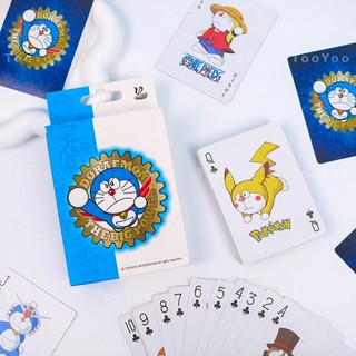 Bộ bài tây poker doraemon 52 lá dễ thương cute tooyoo bk00702