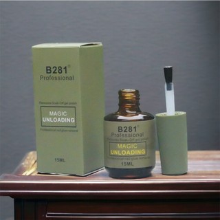 Phá gel móng B281, phá gel lạnh chai 15ml