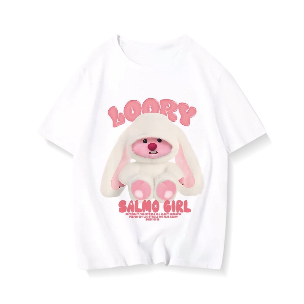 Áo thun CỪU HOẠT HÌNH unisex nam nữ form rộng,thun cotton su 4 chiều co giãn tốt, thấm hút mồ hôi hiệu quả, áo CẶP; nhóm