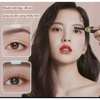 máy uốn mi nhiệt tặng kèm dây sạc giúp mi cong nhanh và giữ mi lâu
