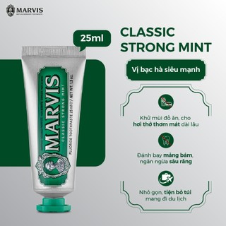 Kem Đánh Răng Marvis Classic Strong Mint