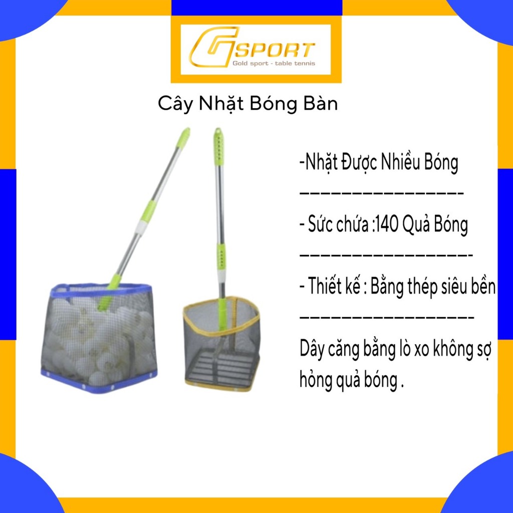 Cây Nhặt Bóng Bàn Cao Cấp - Gậy nhặt bóng bàn - Cây Lượm Bóng Bàn - dụng cụ không thể thiếu hỗ trợ tập luyện bóng bàn .