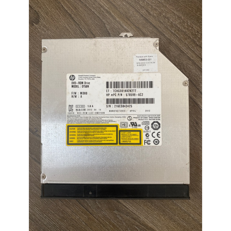Ổ đĩa DVD laptop Hp probook 6560b