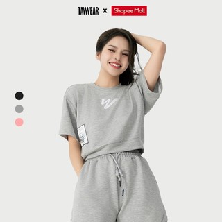 Tawear - áo phông nữ thun cotton co dãn s24wat227