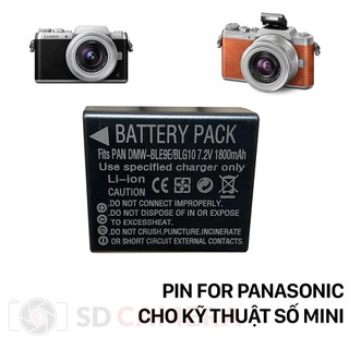 Pin dmw-ble9e dmw-blg10 dmw-blg10e cho máy ảnh panasonic dung lượng cao