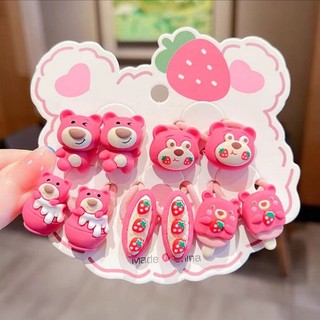 Set Kẹp Cặp Cột Tóc Cho Bé Gái Xinh Xắn