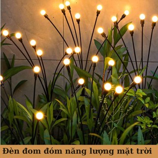 Đèn năng lượng mặt trời đèn đom đóm trang trí sân vườn chậu cây đèn led ngoài trời kháng nước Myhome