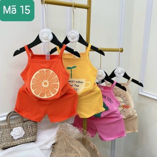 Bộ 2 dây bé gái chery thêu bé gái , sét đồ bé gái siêu cưng dễ thương