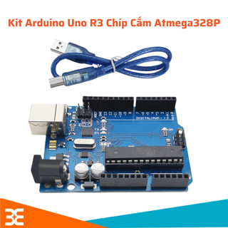 KIT Arduino Uno R3 Atmega 328P Chíp Cắm Có Kèm Cáp