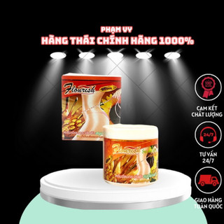 Kem tan mỡ bụng gừng ớt flourish thái