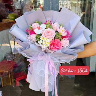 Bó hoa sáp Oanh kiêu
