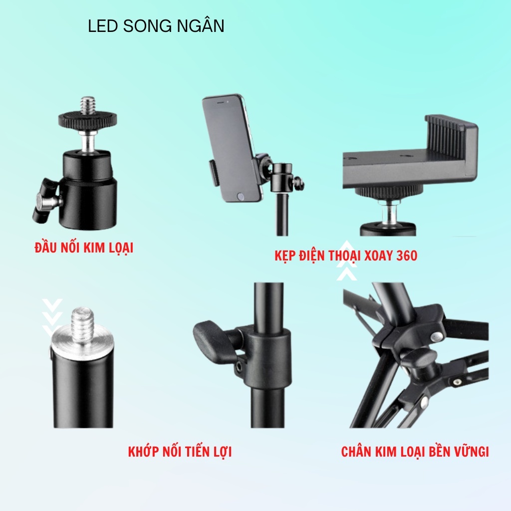 Gậy livestream gậy chụp ảnh quay video reivew sản phẩm cho điện thoại tiện lợi selfie phụ kiện | BigBuy360 - bigbuy360.vn