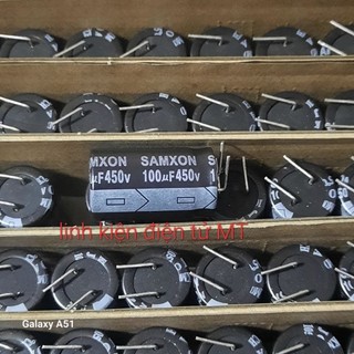 Combo 50 tụ 100uf-450v samxon, hàng công ty mới 100%
