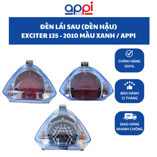 Đèn hậu yamaha ex135 2007 - 2010 / lc135 2010 màu xanh - appi
